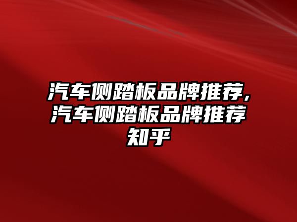 汽車側(cè)踏板品牌推薦,汽車側(cè)踏板品牌推薦知乎