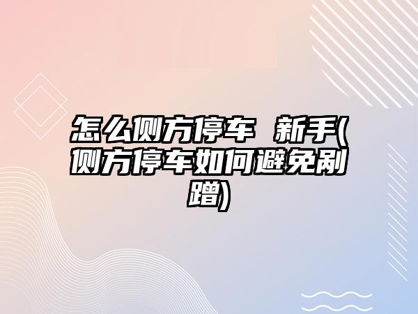 怎么側(cè)方停車 新手(側(cè)方停車如何避免剮蹭)