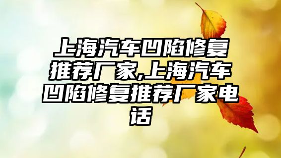 上海汽車(chē)凹陷修復(fù)推薦廠(chǎng)家,上海汽車(chē)凹陷修復(fù)推薦廠(chǎng)家電話(huà)