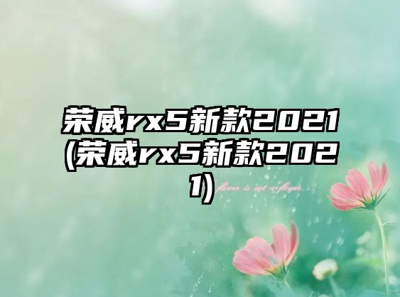 榮威rx5新款2021(榮威rx5新款2021)