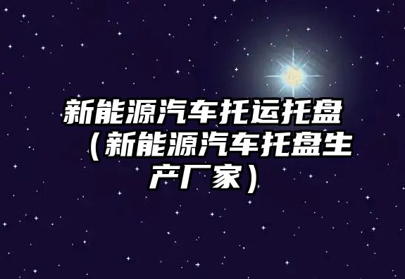 新能源汽車托運托盤（新能源汽車托盤生產廠家）