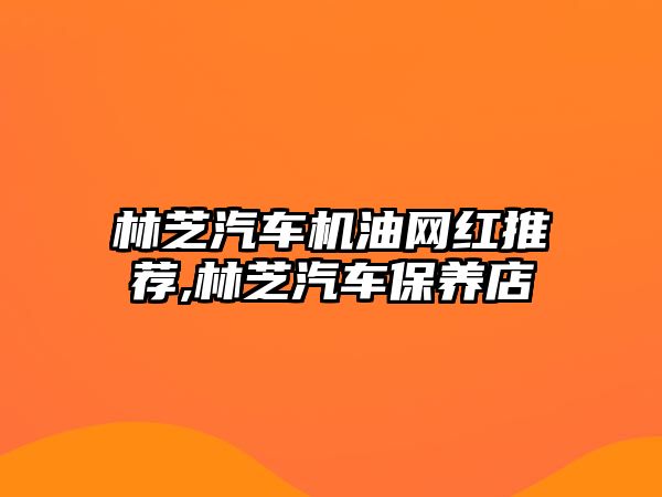 林芝汽車機油網(wǎng)紅推薦,林芝汽車保養(yǎng)店