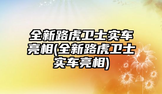 全新路虎衛(wèi)士實車亮相(全新路虎衛(wèi)士實車亮相)