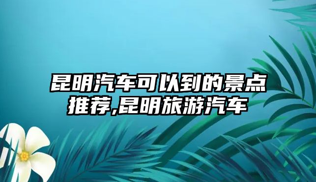 昆明汽車可以到的景點(diǎn)推薦,昆明旅游汽車